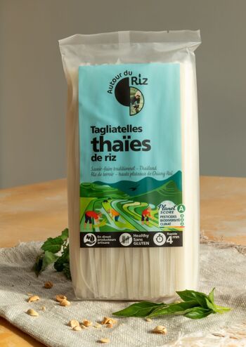 Tagliatelles thaïes Bio de riz blanc 400 g 5