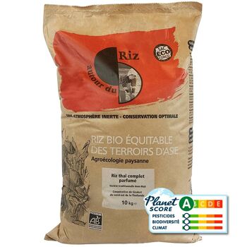 Riz Bio thaï complet équitable 10 kg 2