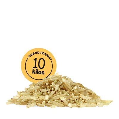 Riso biologico tailandese integrale del commercio equo e solidale 10 kg