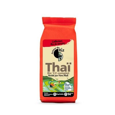 Organic Fair Trade Semi-Wheat Thai Rice 500 g