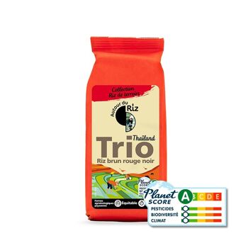 Trio Bio de riz thaï complet équitable 500 g 1