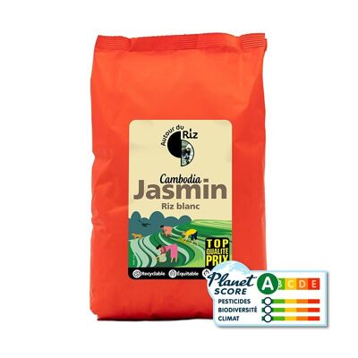 Organic Fair Trade White Jasmine Rice 2 kg