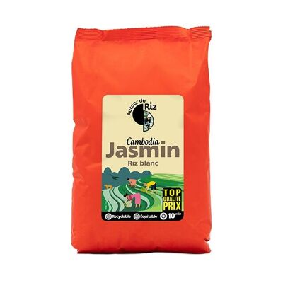 Organic Fair Trade White Jasmine Rice 2 kg