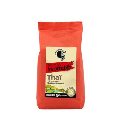Fair Trade Parboiled Half Whole Thai Organic Rice 500 g