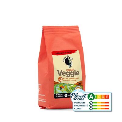 Organic Veggie Mix n°2 (arroz tailandés integral, lentejas de coral, bulgur de guisantes partidos, arroz rojo integral) 220 g