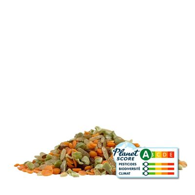 Organic Veggie Mix n°2 (riso tailandese integrale, lenticchie corallo, bulgur di piselli spezzati, riso rosso intero) 10 kg