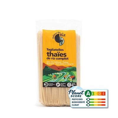 Tagliatelles thaïes Bio de riz complet 400 g