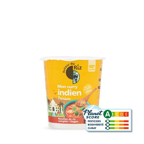 Soupe instantanée Bio Mon curry indien 75 g