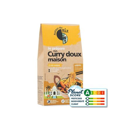 Kit Bio Pronto da Cucinare Curry Dolce Fatto in Casa 302 g