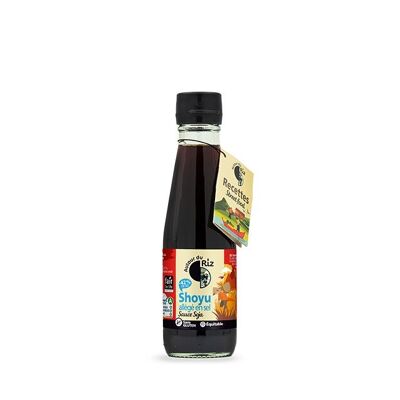 Shoyu Bio allégé en sel sauce soja équitable 200 ml