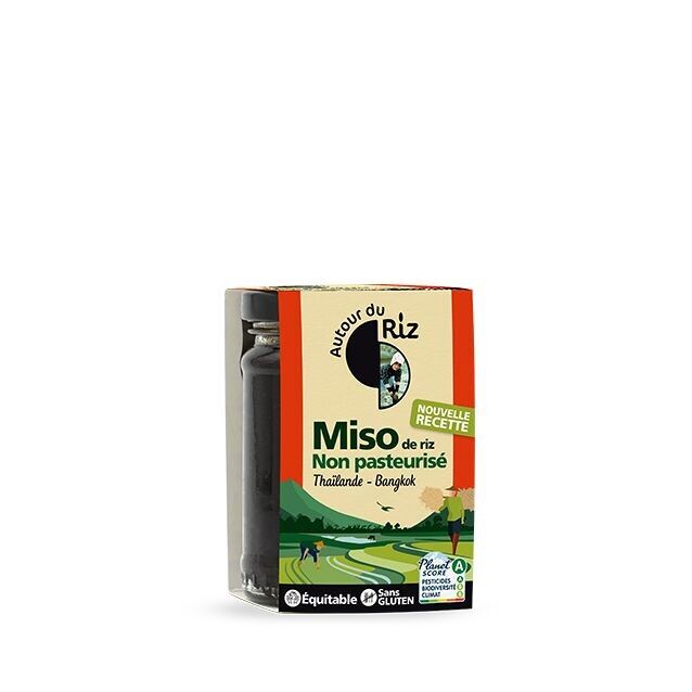 Unpasteurisiertes Bio-Reis-Miso 250 g