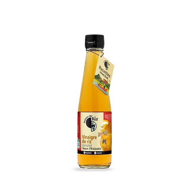 Organic fair trade rice vinegar 310 ml