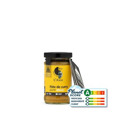 Pasta di curry giallo biologico 100 g