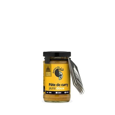 Pâte de curry jaune Bio 100 g