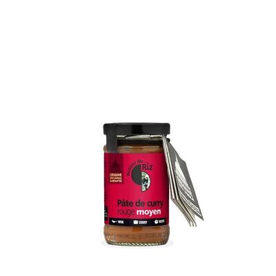 Pâte de curry rouge Bio 100 g