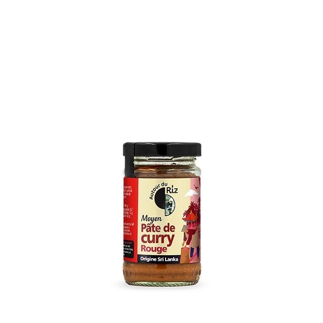 Pasta de curry rojo bio 100 g