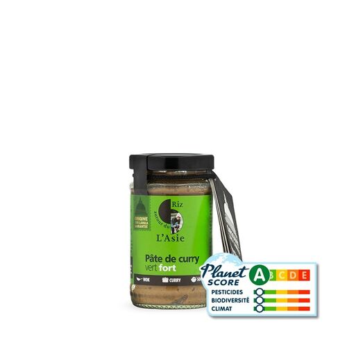 Pâte de curry vert Bio 100 g