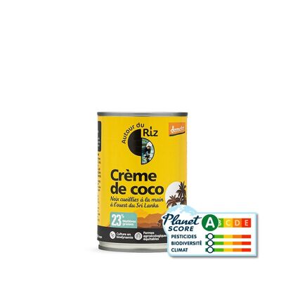 Crema di cocco biologica Fairtrade 23% di grassi 400 ml