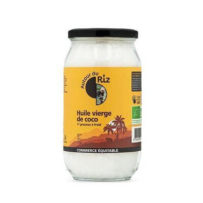 Huile vierge de coco Bio équitable 1 L