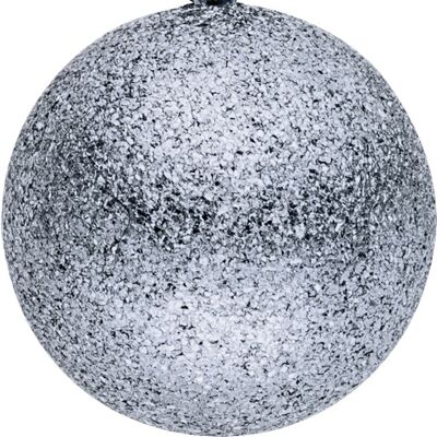 Glamour pendentif boule diamantée D=9mm en acier inoxydable