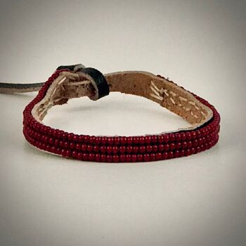 Bracelet uni marron