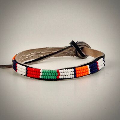 Bracelet plusieurs couleurs (couleurs massai)