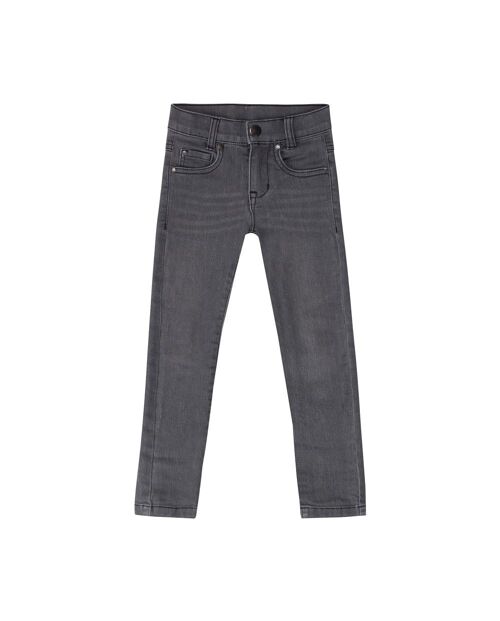 Pantalón de niño denim gris superflex.