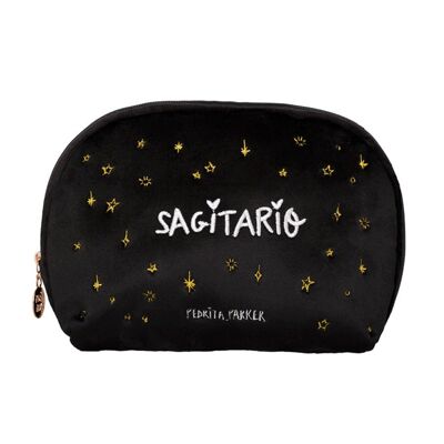 Sagittarius Horoscope Premium Velvet Bag (Makeup Bag)