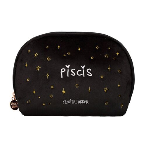 Neceser Premium Terciopelo Horóscopo Piscis (Makeup Bag)