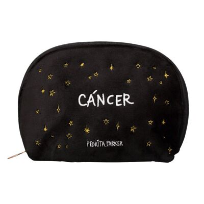 Cancer Horoscope Premium Velvet Bag (Makeup Bag)