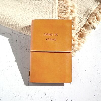 "Travel notebook" refillable notebook
