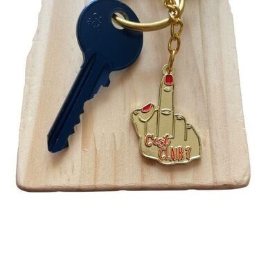 Key ring it's clear