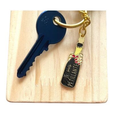 I'm bubbly keychain