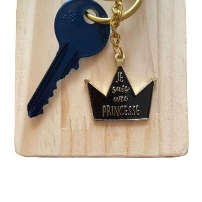 I am a princess keychain