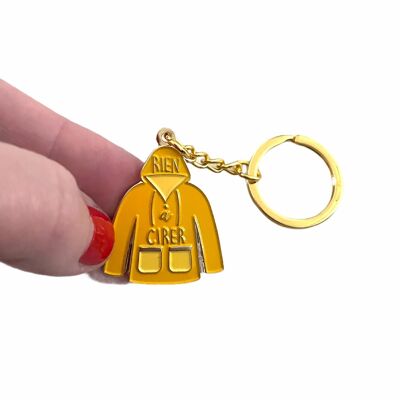 Nothing to wax key ring