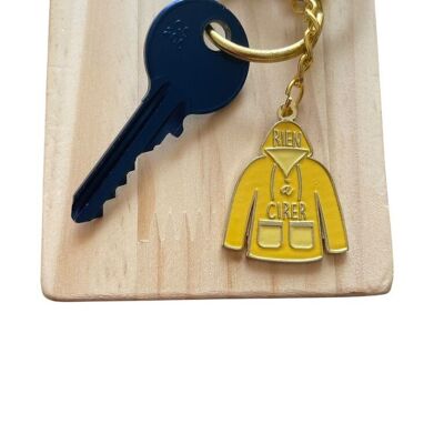 Nothing to wax key ring