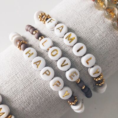 Eve - Trio of customizable bracelets