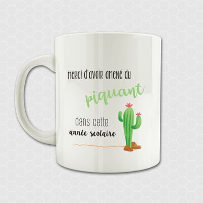 Cactus mistress mug - teacher - teacher - school year gift idea