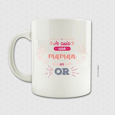 Taza Mamá Dorada - Taza para Mamá