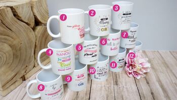 Mug pour maman, grand-mère, nanou, mamy - Tasse 5