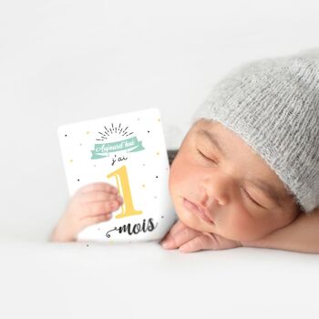 Kit cartes étapes - La première année de bébé 1