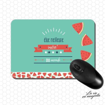 Instit Pasteque mouse pad - teacher gift - end of school year - school