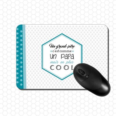 Cool Grandpa Mouse Pad