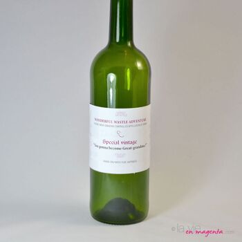 Grandpa - Pregnancy Announcement Wine Bottle Label, Baby, Pregnancy Announcement Ideas, Pregnancy Reveal 2