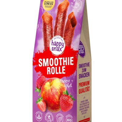 ORGANIC strawberry-apple smoothie roll I