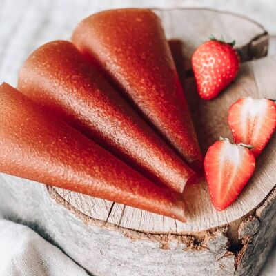 ORGANIC strawberry-apple smoothie roll II