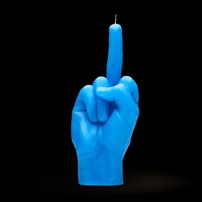 CandleHand "F*ck you" BLUE