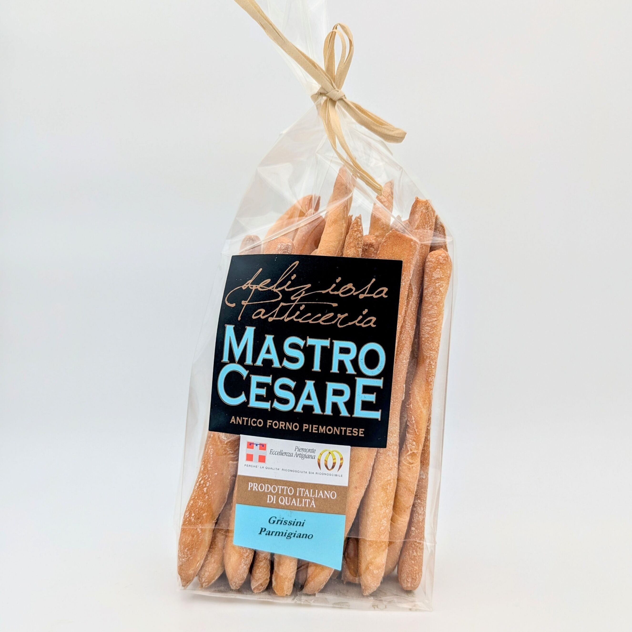 Grissini al Parmigiano Reggiano DOP fatto a mano in Italia