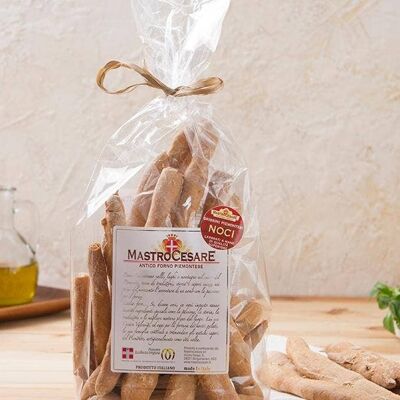 Walnut breadsticks handmade in Italy