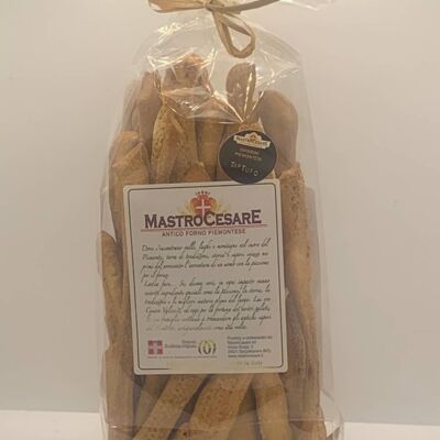 Palitos de pan con trufa hechos a mano en Italia
